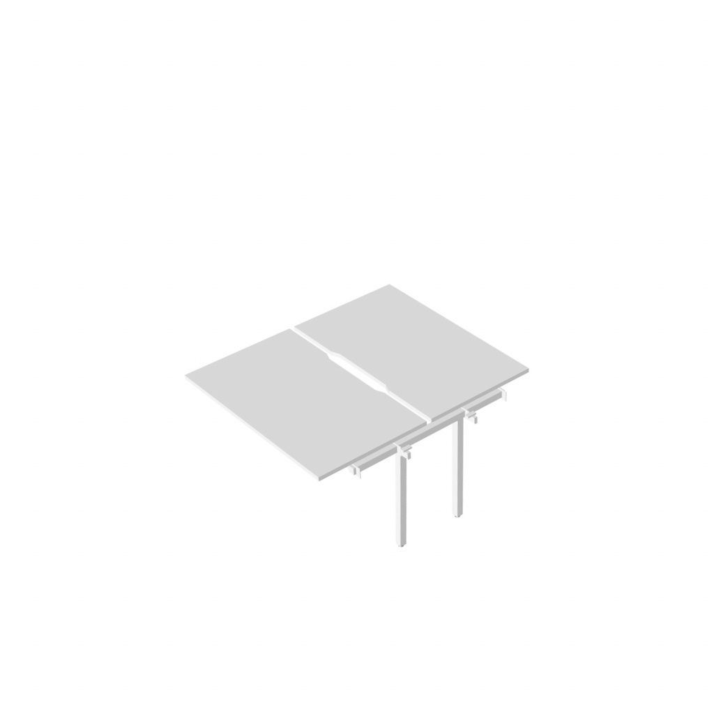 Промежуточный сдвоенный стол с вырезами RM-4.2(x2)+F-60 фото 0