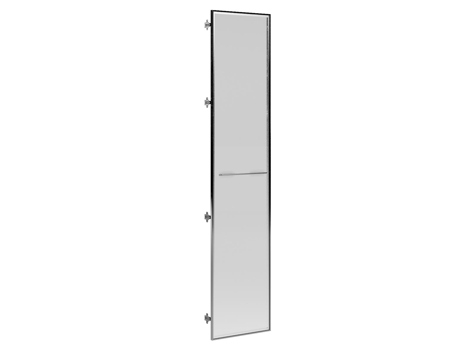 Дверь высокая стекло в алюминиевой рамке EMP435.G (Директория Модер) фото 0