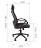 Кресло для руководителя TAIPIT 840 BLACK фото 3
