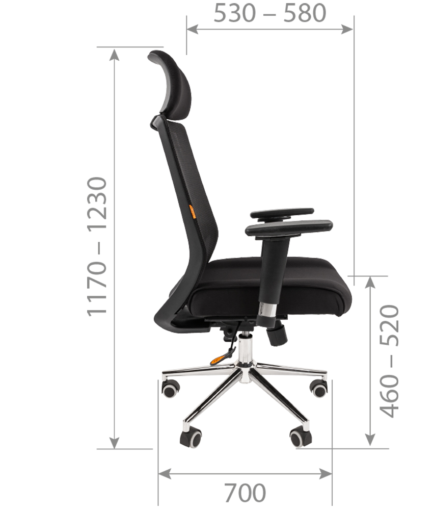 Кресло для руководителя TAIPIT 555 Lux фото 5