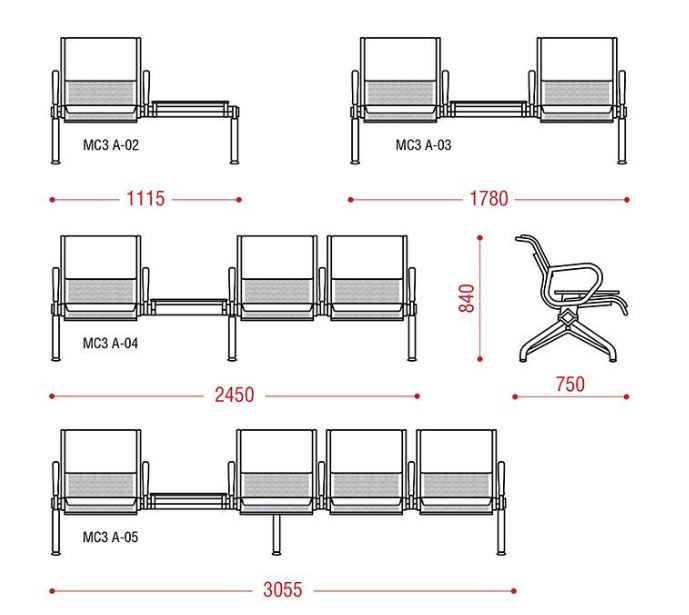 Трехместная секция Круиз PU фото 2