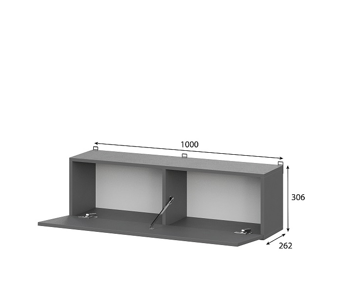 Шкаф навесной Денвер фото 1