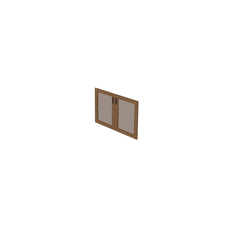 Комплект низких стеклянных дверей Ot-07.2 фото 0