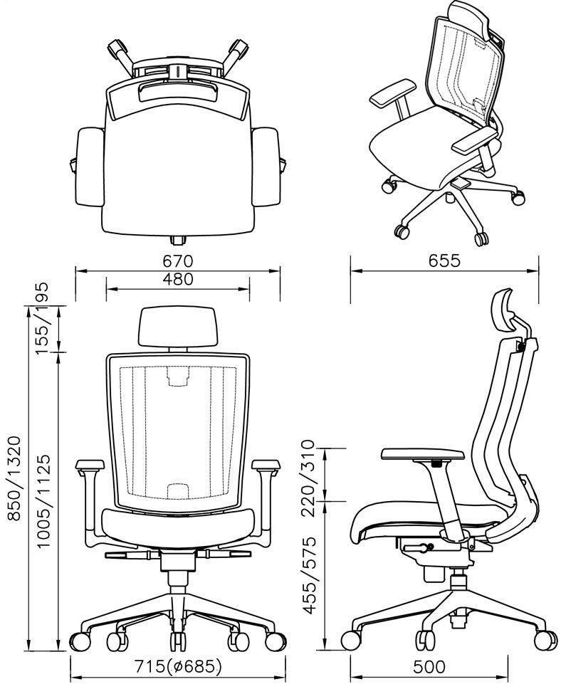Ортопедическое кресло Falto PROMAX фото 5