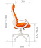 Кресло для руководителя TAIPIT 840 WHITE фото 4