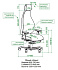 Ортопедическое кресло Falto Dispatcher LUX фото 7