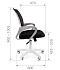 Кресло для оператора TAIPIT 696 WHITE фото 3