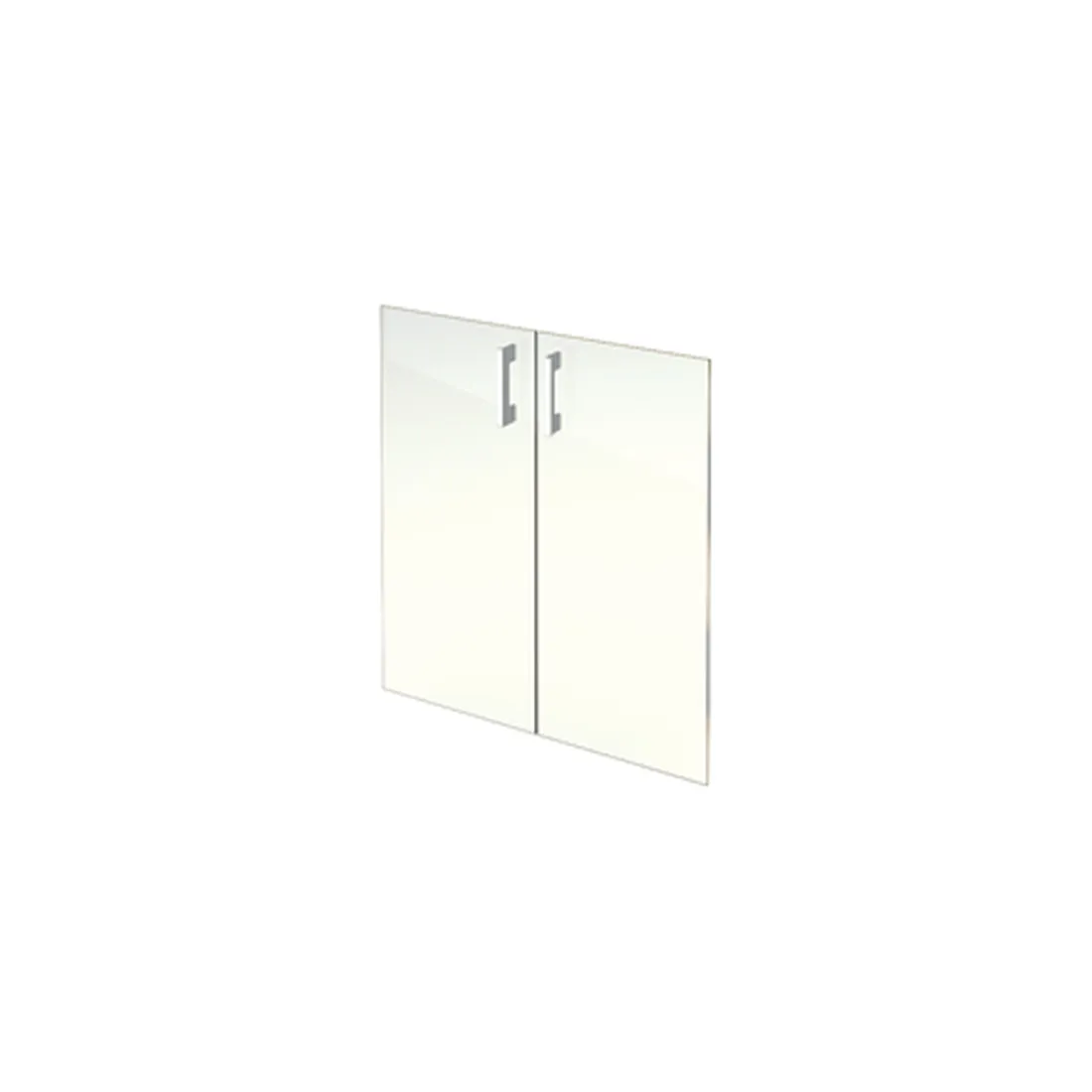 Комплект стеклянных дверей к широкому шкафу А-стл302 фото 0
