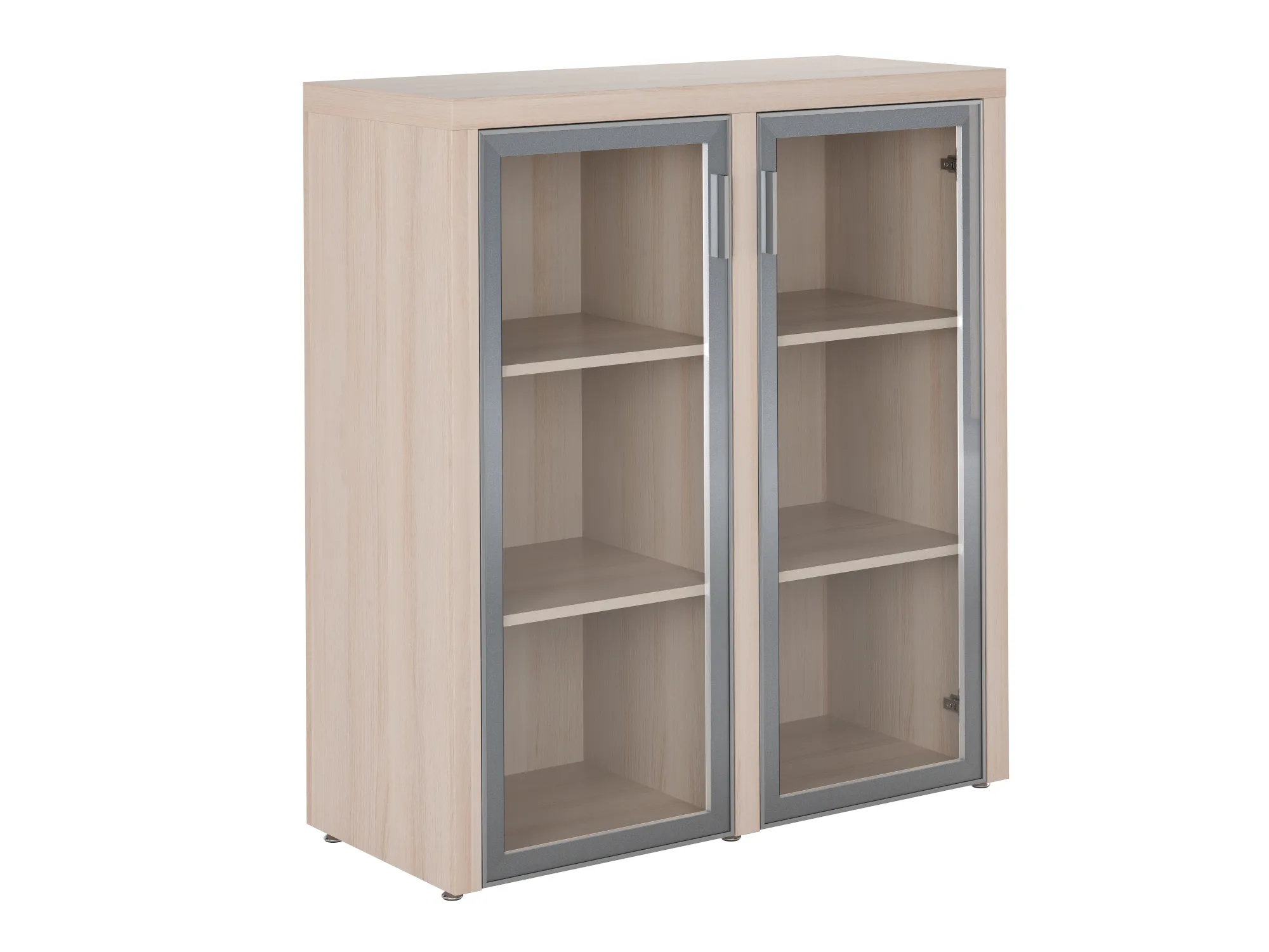 Шкаф средний с 2-мя стекл. дверцами TRF303.G фото 1