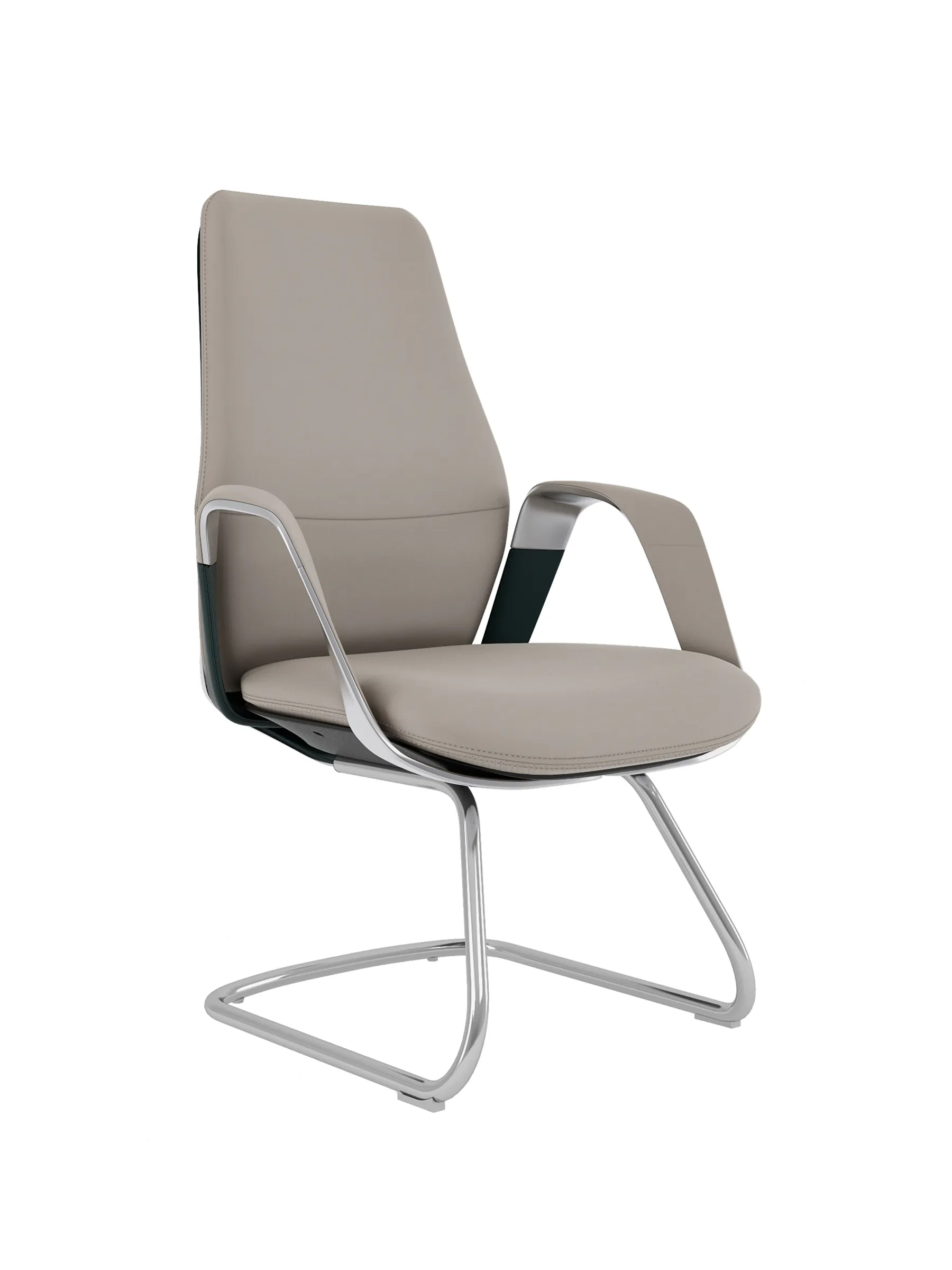 Кресло для посетителя Директория-Модер на полозьях Гермес Hermes M-run фото 0