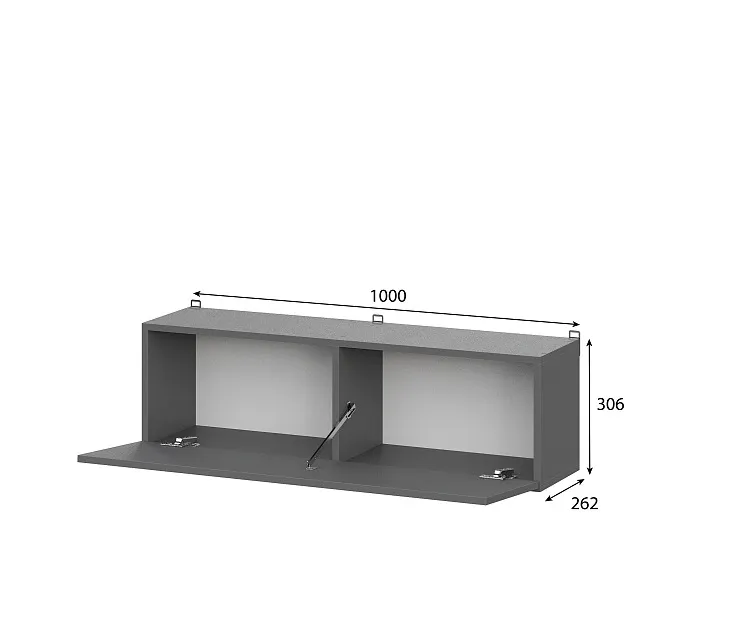 Шкаф навесной Денвер фото 1