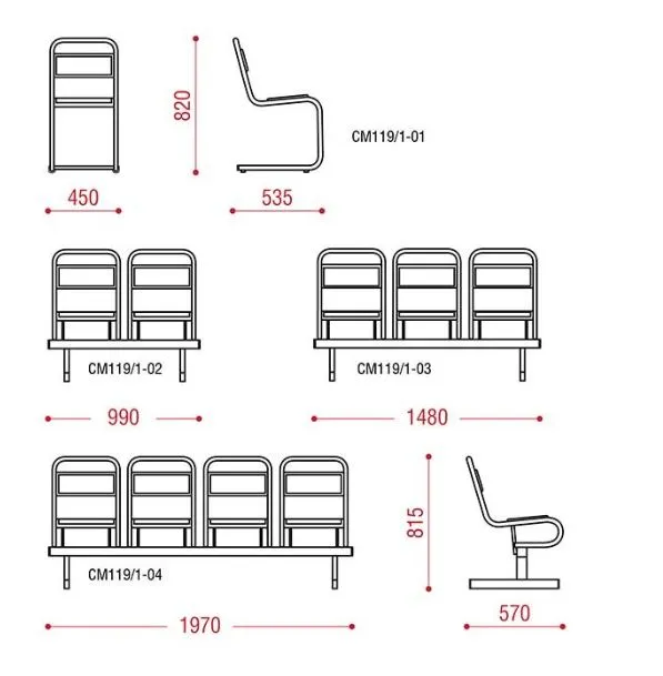 Трехместная секция Раунд Z + фото 2