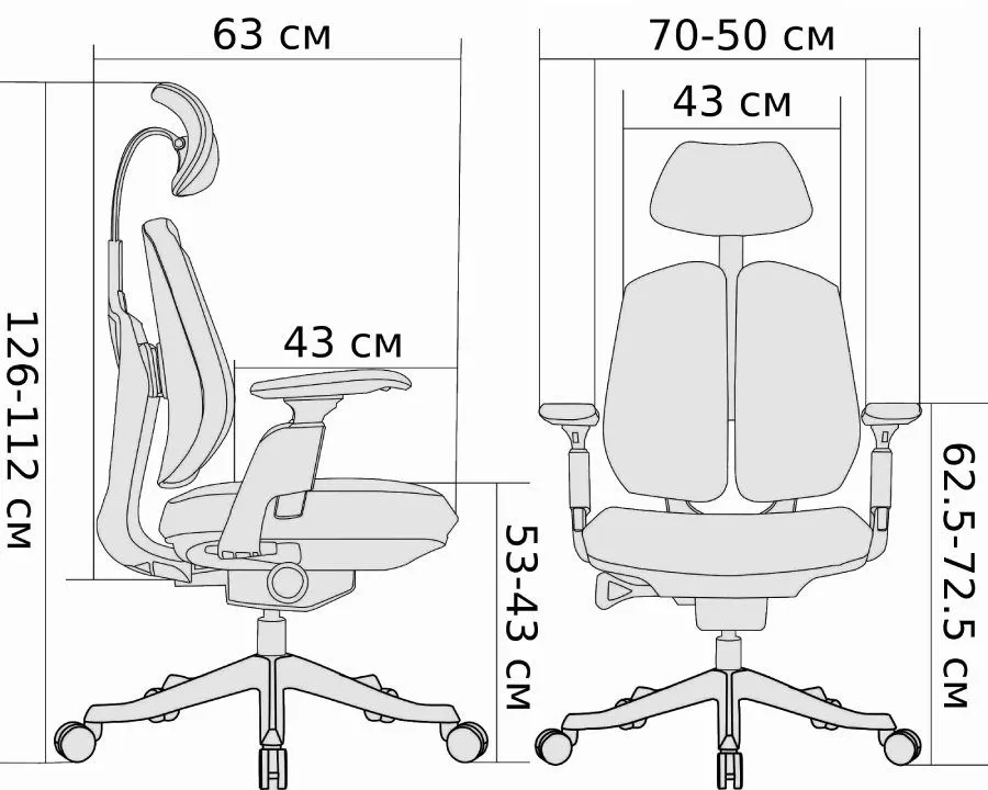 Ортопедическое кресло Falto BIONIC фото 5