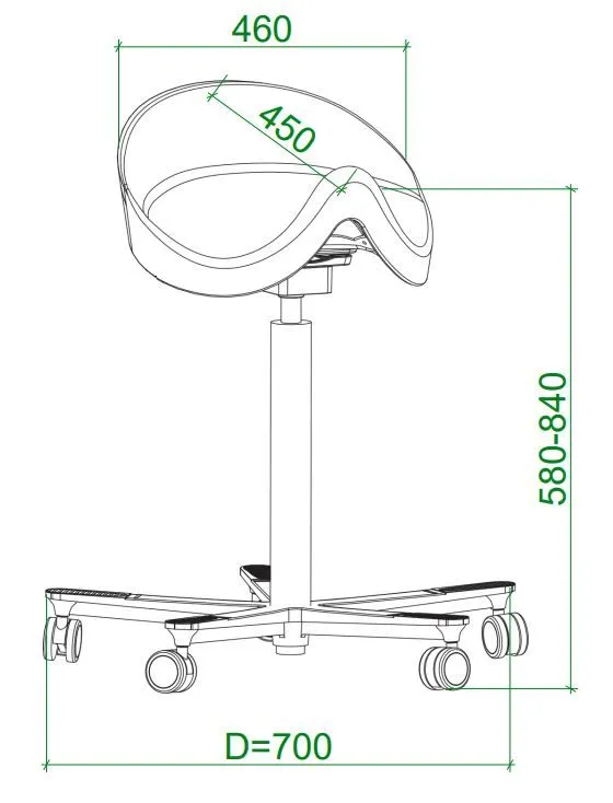 Ортопедическое кресло Falto ACTIV-S фото 7