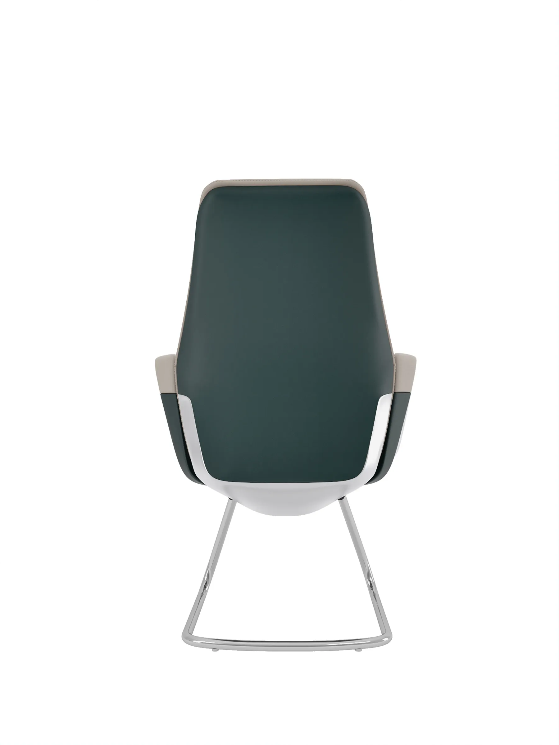 Кресло для посетителя Директория-Модер на полозьях Гермес Hermes M-run фото 3