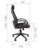 Кресло для руководителя TAIPIT 840 BLACK фото 6