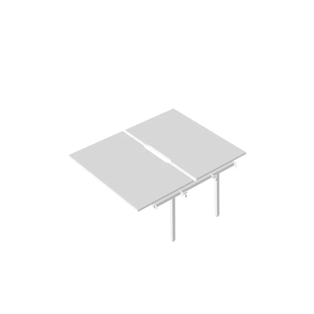Промежуточный сдвоенный стол с вырезами RP-3.2(x2)+F-65 фото 0