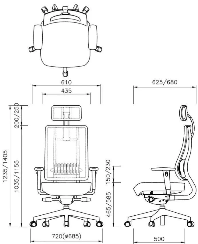 Ортопедическое кресло Falto X TRANS фото 5