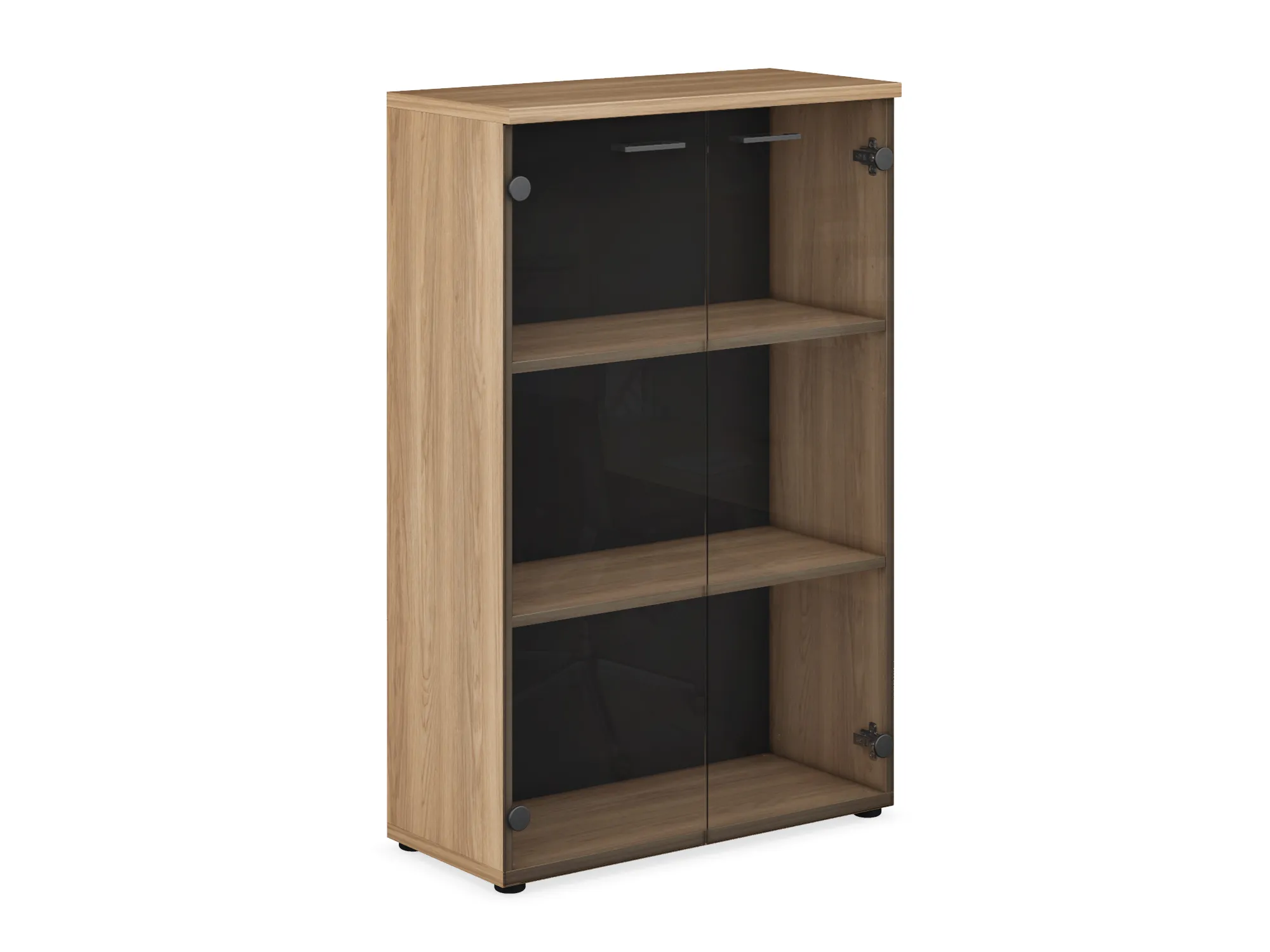 Шкаф средний со стеклянными фасадами EVL418 фото 1